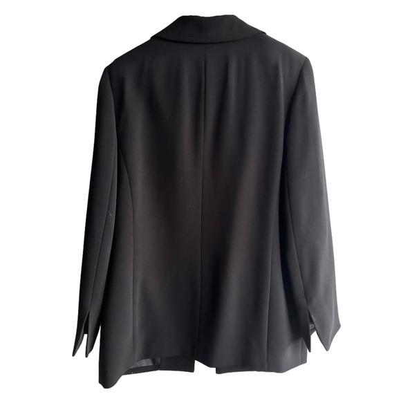 August Max stylish long open front blazer 2 pockets, fully lined - Picture 7 of 7